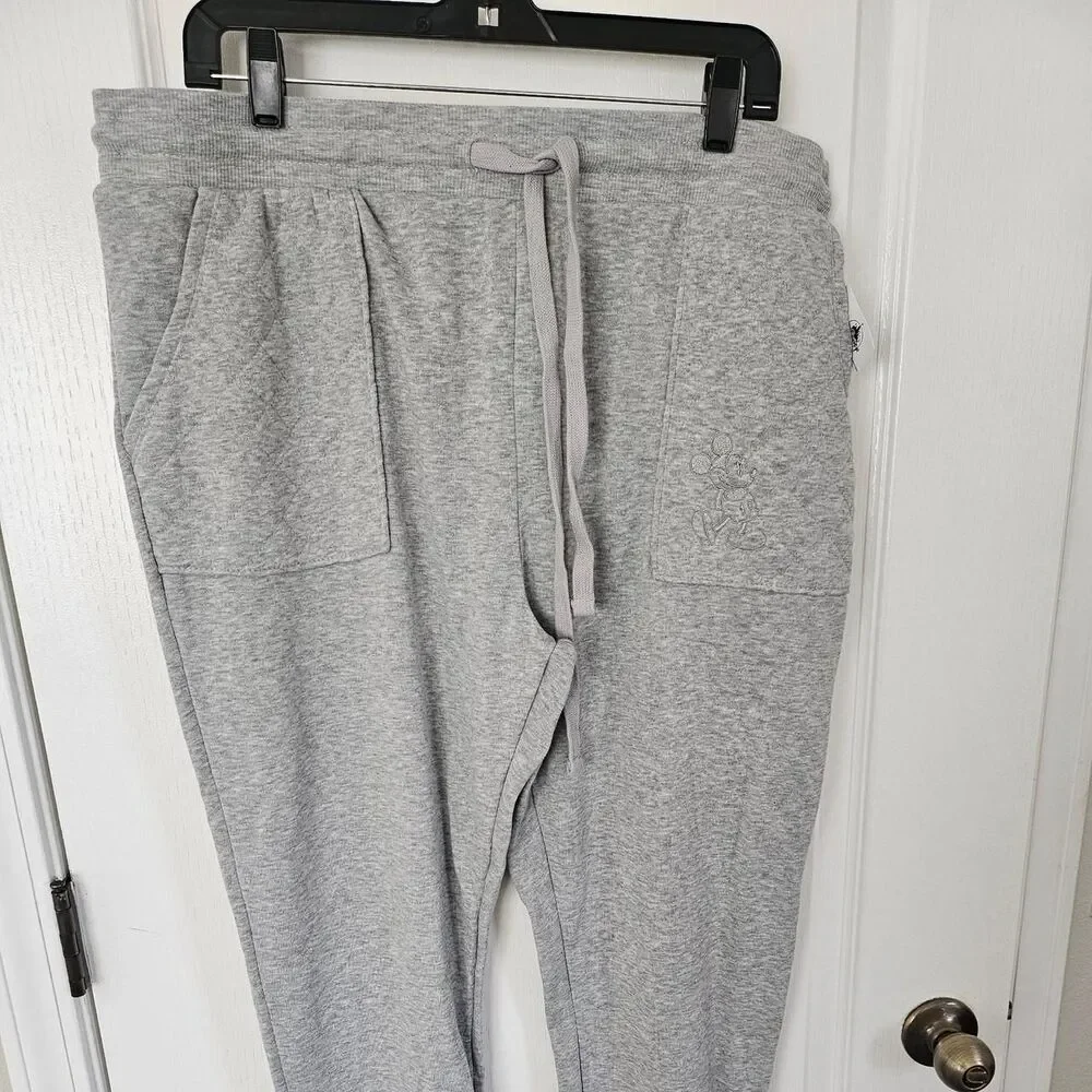 Disney Women's Grey Joggers-tracksuits